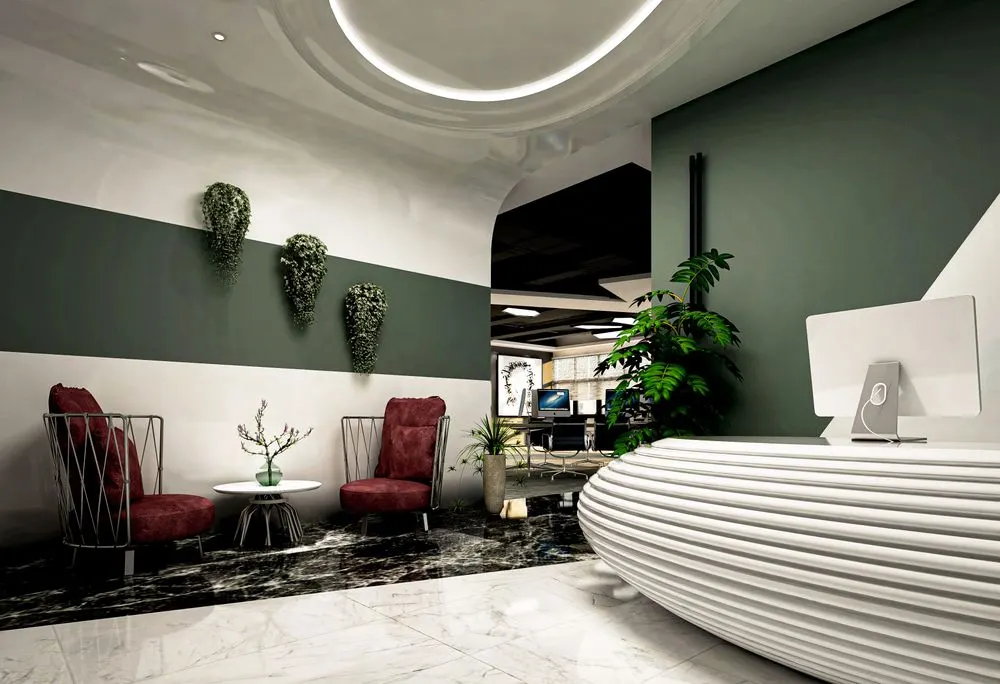 Office Interior & Furniture work by Innovation Interior in Navi Mumbai